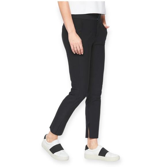 Athleta Stella Trouser Pants Ankle Black Women 6 - Picture 1 of 10
